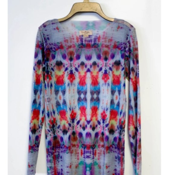 Color Burst Feel Good Stretch Top - Picture 3 of 3